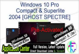 Windows 10 LITE x64 Version 2004 Build 19041.487 - 